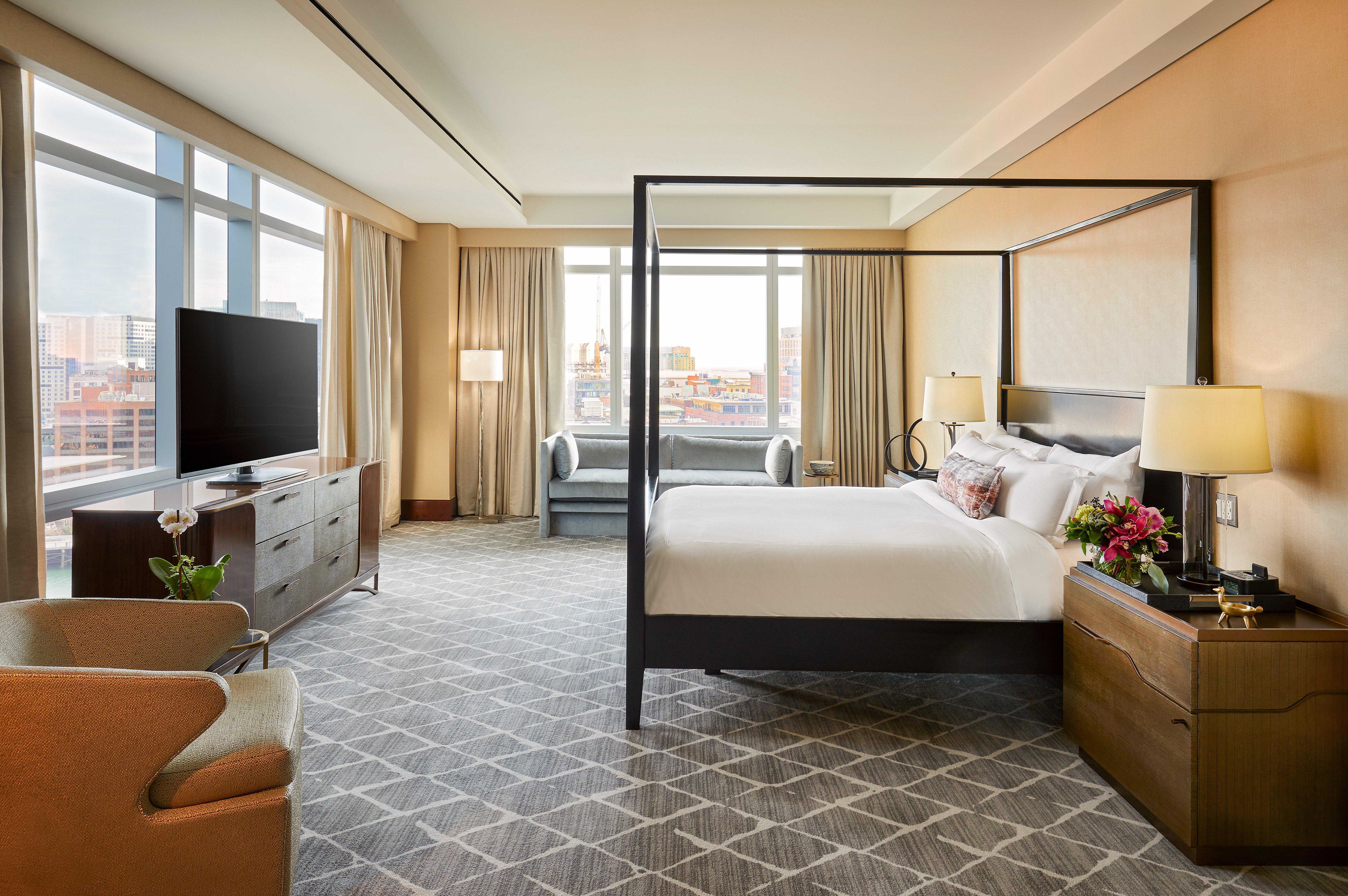 Intercontinental Boston By Ihg Ξενοδοχείο Εξωτερικό φωτογραφία A bedroom at the Mandarin Oriental Washington DC