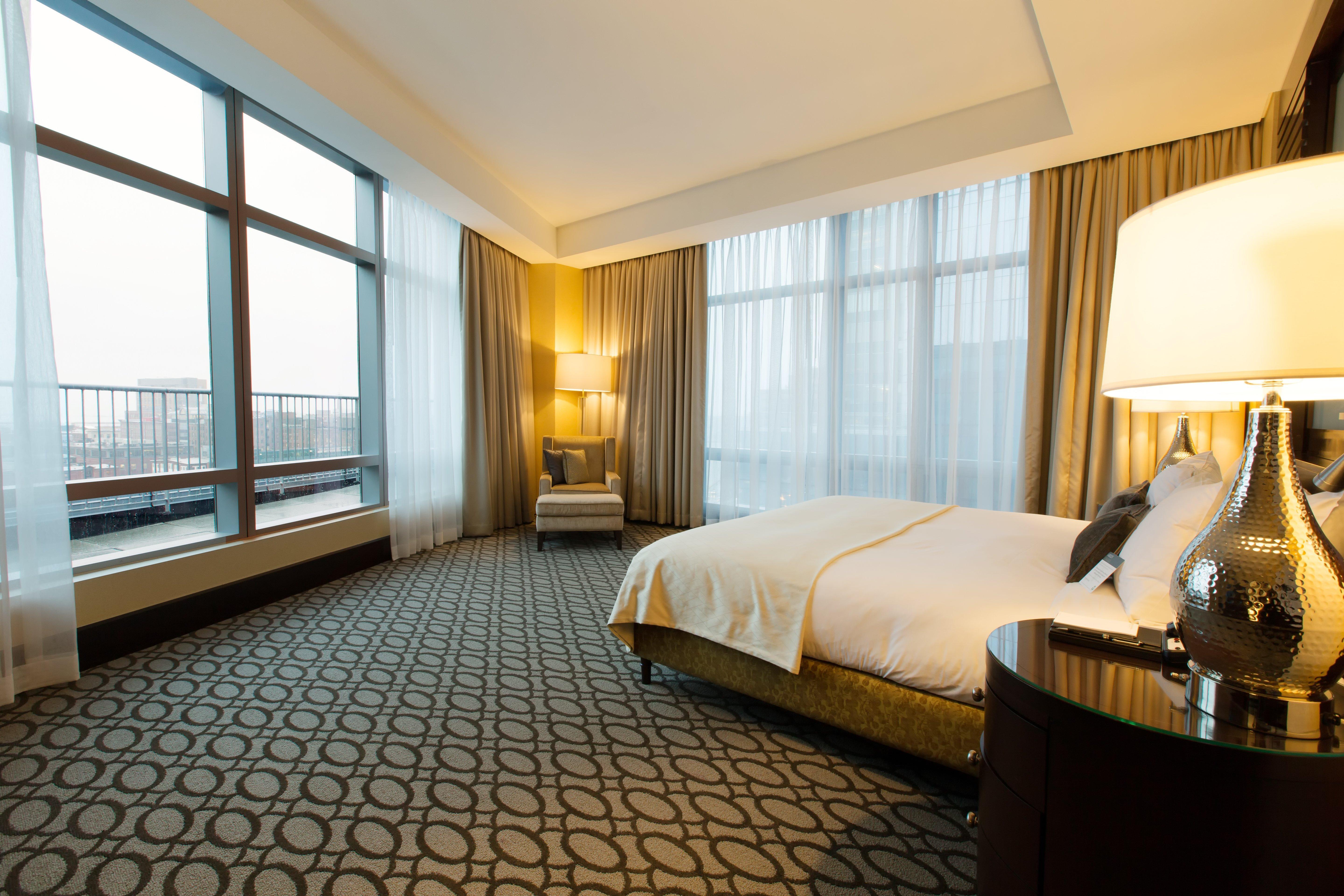 Intercontinental Boston By Ihg Ξενοδοχείο Εξωτερικό φωτογραφία A bedroom at the hotel